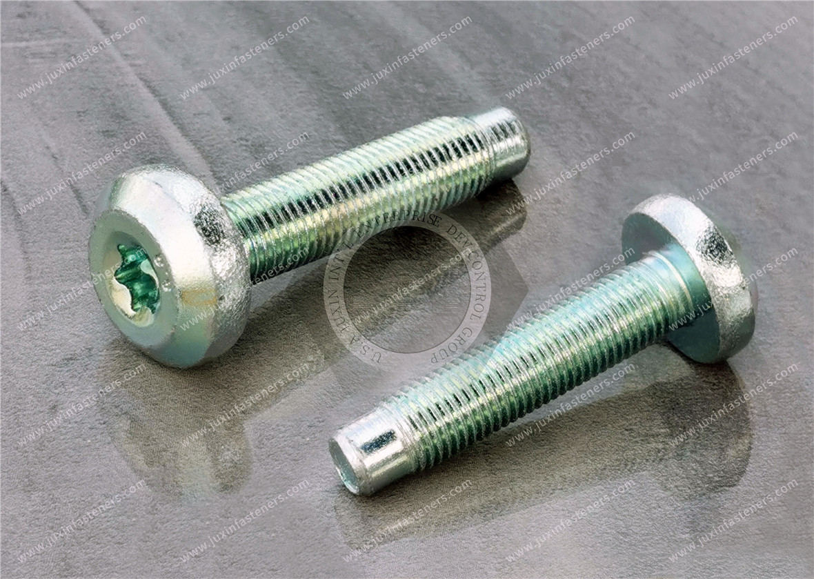 Halbrundkopf-Torx-Schrauben aus legiertem Stahl, Gewindeführung, Sicherheitsbefestigungen, Oberflächenbehandlung, Galvanisierung, Umweltschutz, Farbe Zink Halbrundkopf-Torx-Schrauben aus legiertem Stahl, Gewindeführung, Sicherheitsbefestigungen, Oberflächenbehandlung, Galvanisierung, Umweltschutz, Farbe Zink