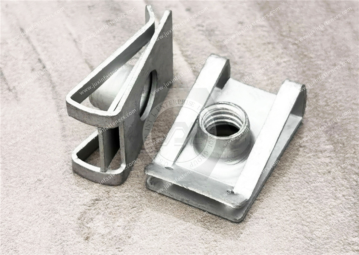 Blechfedermuttern mit Blechschraubengewinde Blechfedermuttern mit Blechschraubengewinde