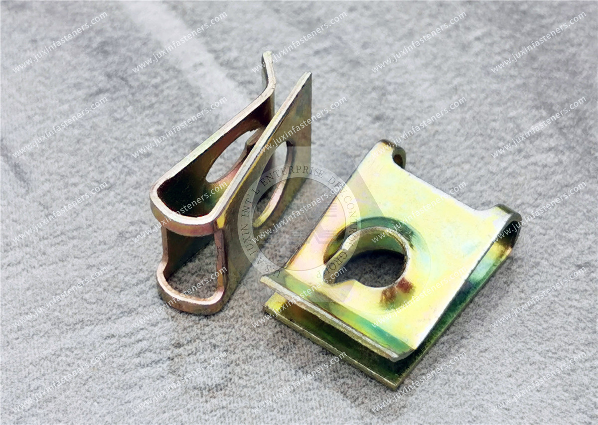 Blechfedermuttern mit Blechschraubengewinde Blechfedermuttern mit Blechschraubengewinde