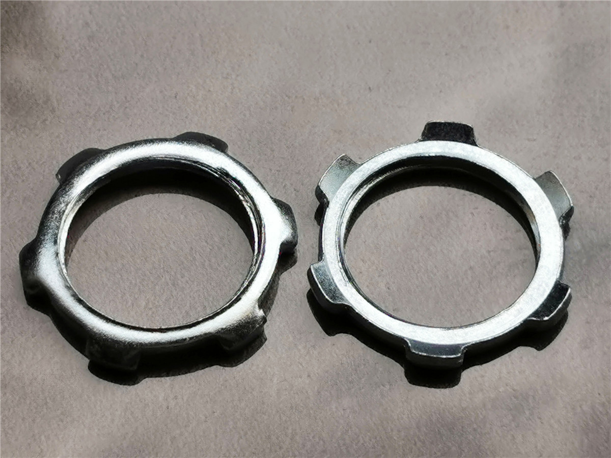 Sicherungsmuttern aus Kohlenstoffstahl für Metallrohrverschraubungen
