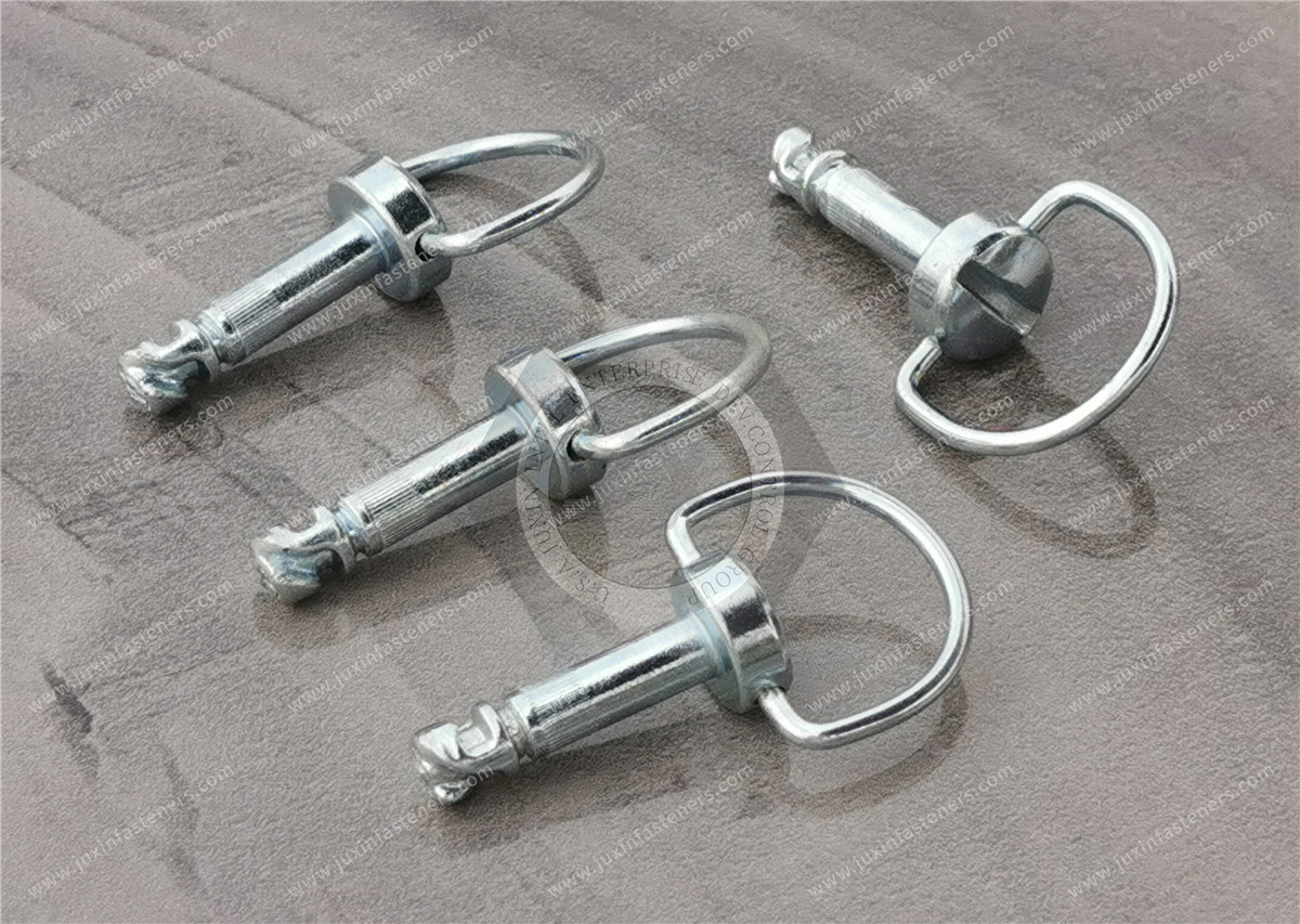 Drehriegel aus Stahl, Größe 6, Bügelgriff, Stahl, verzinkt, hellchromatiert Drehriegel aus Stahl, Größe 6, Bügelgriff, Stahl, verzinkt, hellchromatiert