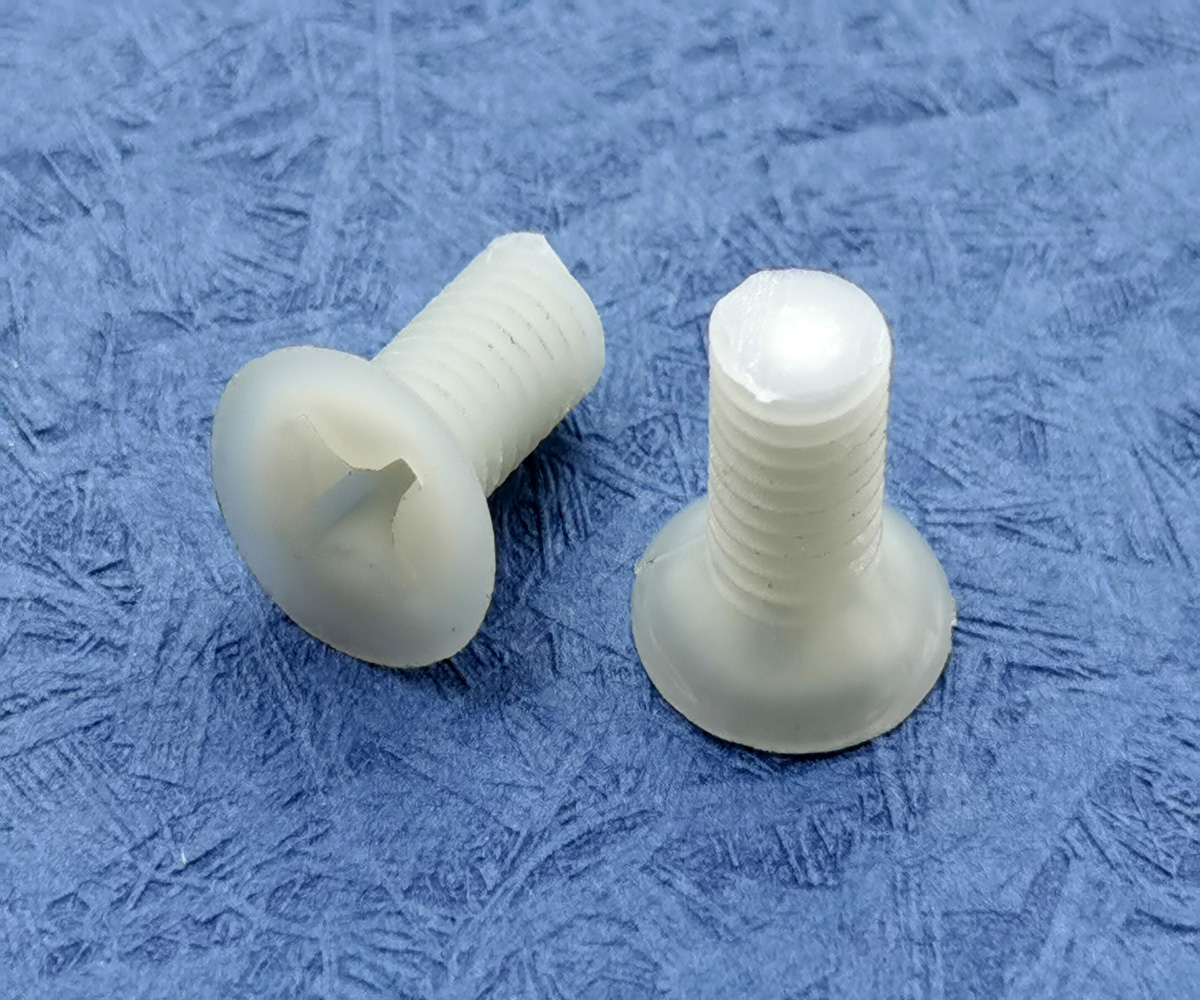 Nylon-Glas-Phillips-Flachkopfschrauben Nylon-Glas-Phillips-Flachkopfschrauben