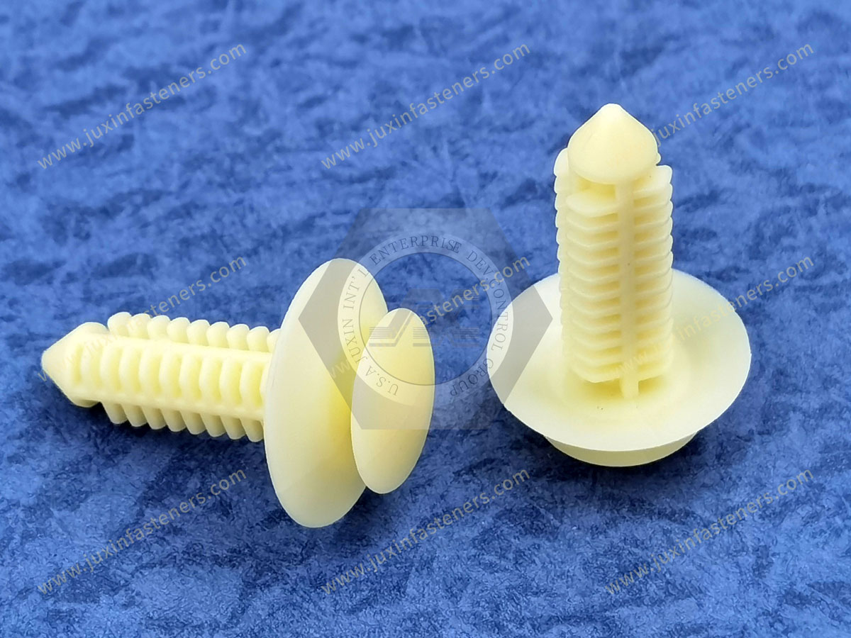 JX-13M05402 Allgemeine Kunststoff-Drucknieten mit Widerhaken für die Automobilindustrie JX-13M05402 Allgemeine Kunststoff-Drucknieten mit Widerhaken für die Automobilindustrie