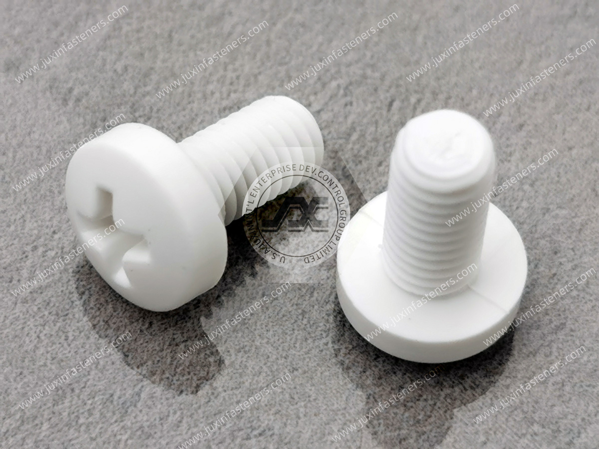 PTFE-Flachkopf-Kreuzschlitzschrauben PTFE-Flachkopf-Kreuzschlitzschrauben