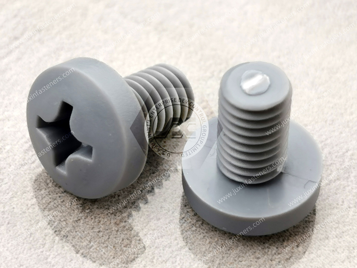 PVC-Flachkopf-Kreuzschlitzschrauben