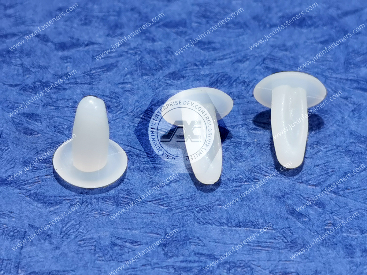 JX-MMB Wiederverwendbare Einstecknieten aus Nylon in natürlicher Farbe JX-MMB Wiederverwendbare Einstecknieten aus Nylon in natürlicher Farbe
