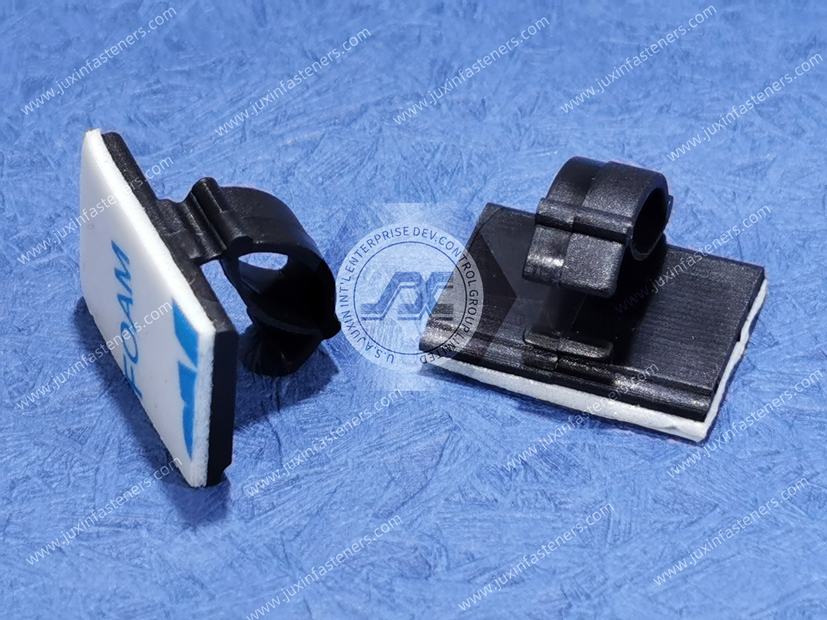 Schwarze Nylon-Kabelhalter JX-WCC Schwarze Nylon-Kabelhalter JX-WCC