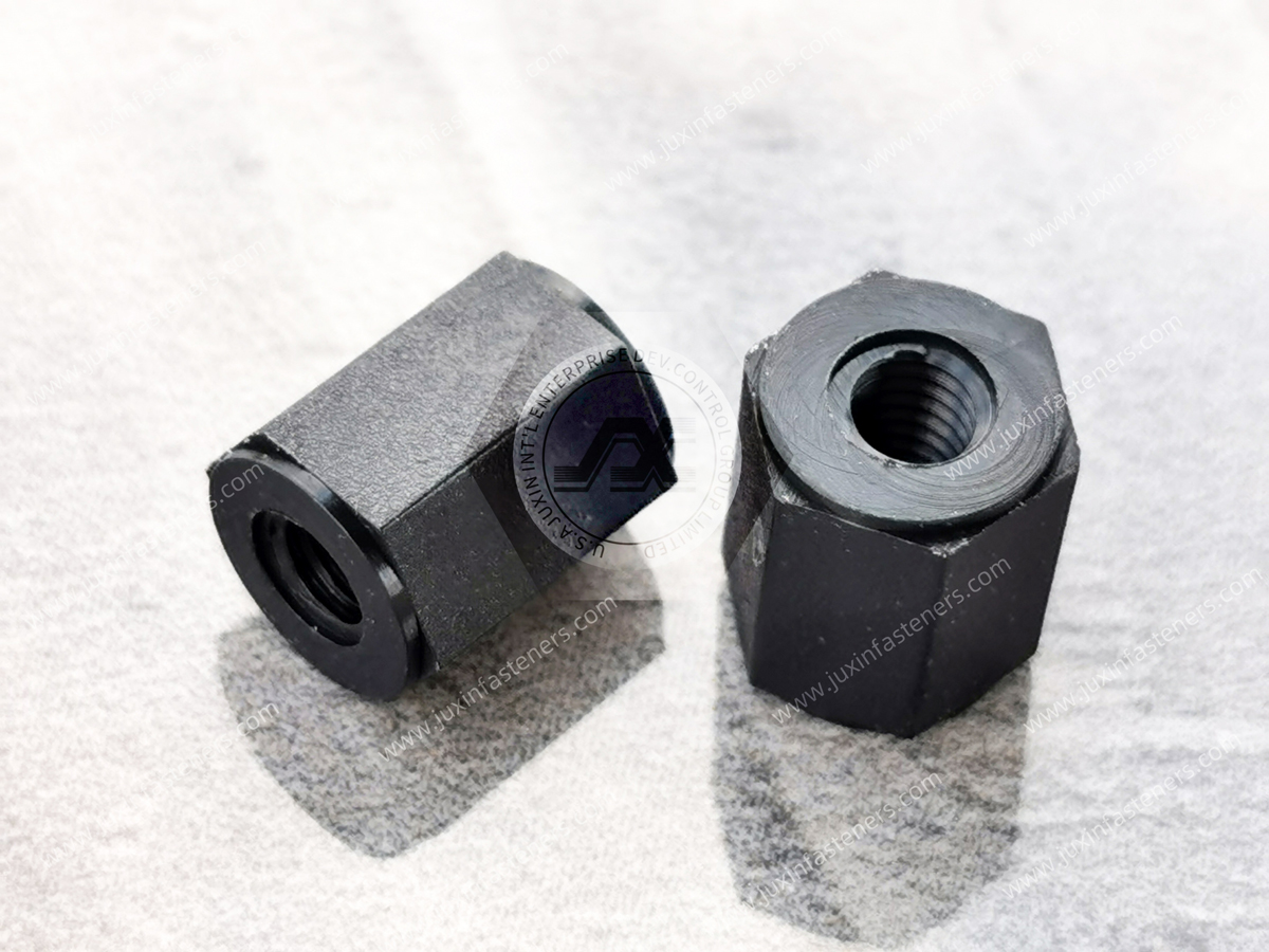 Schwarze Nylon-Innensechskant-Abstandshalter mit Zollgewinde JX-HTP Schwarze Nylon-Innensechskant-Abstandshalter mit Zollgewinde JX-HTP