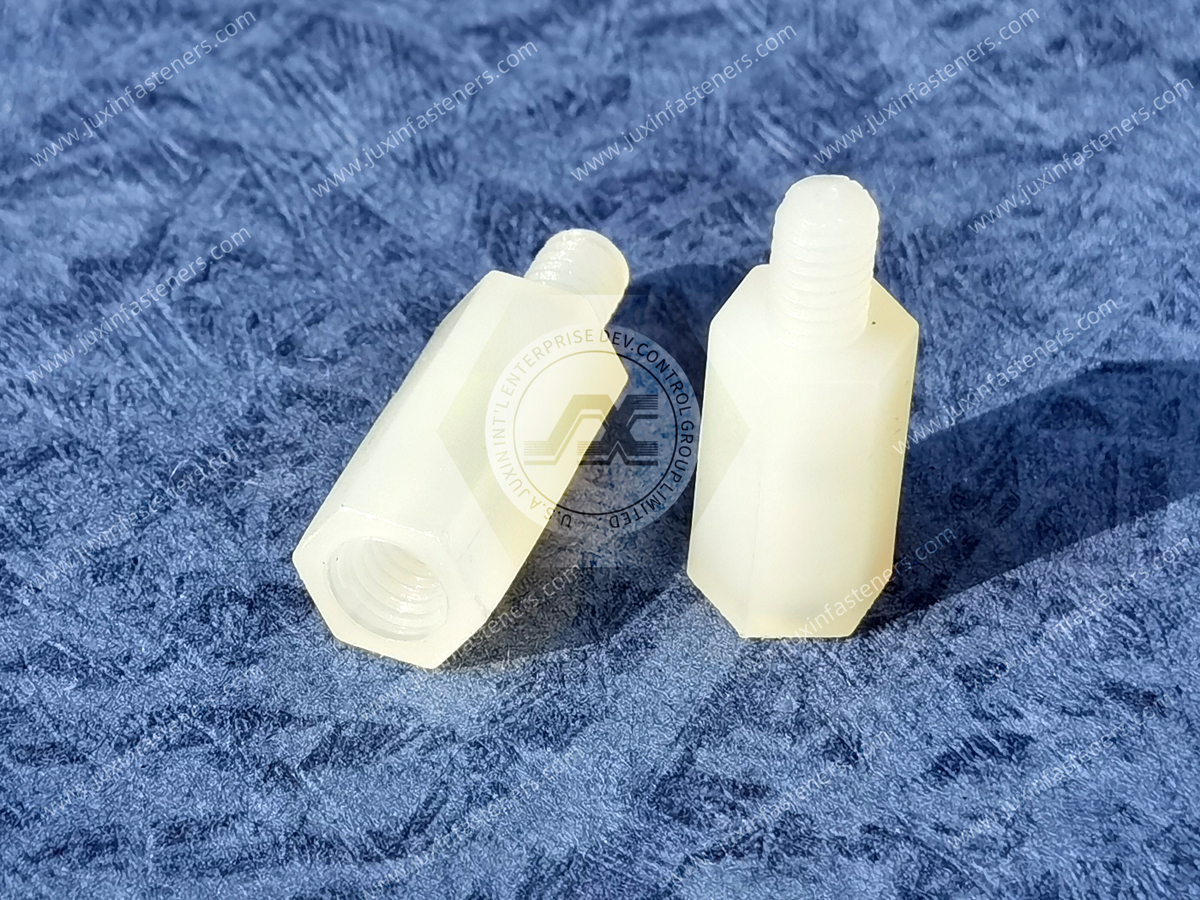 Nylon-Abstandshalter mit Sechskantgewinde JX-GHTS-MF Nylon-Abstandshalter mit Sechskantgewinde JX-GHTS-MF