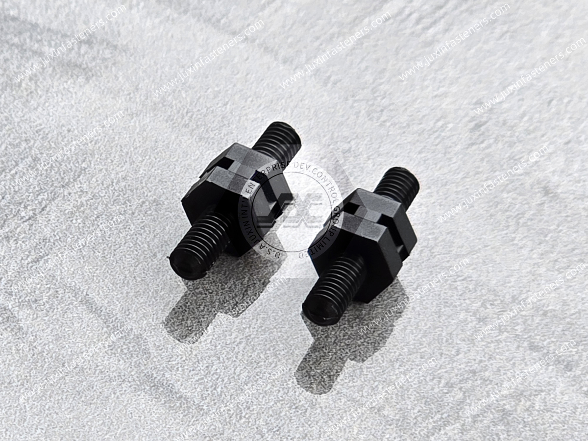 Schwarzer Abstandshalter mit Sechskantgewinde JX-GHTS-MM Schwarzer Abstandshalter mit Sechskantgewinde JX-GHTS-MM