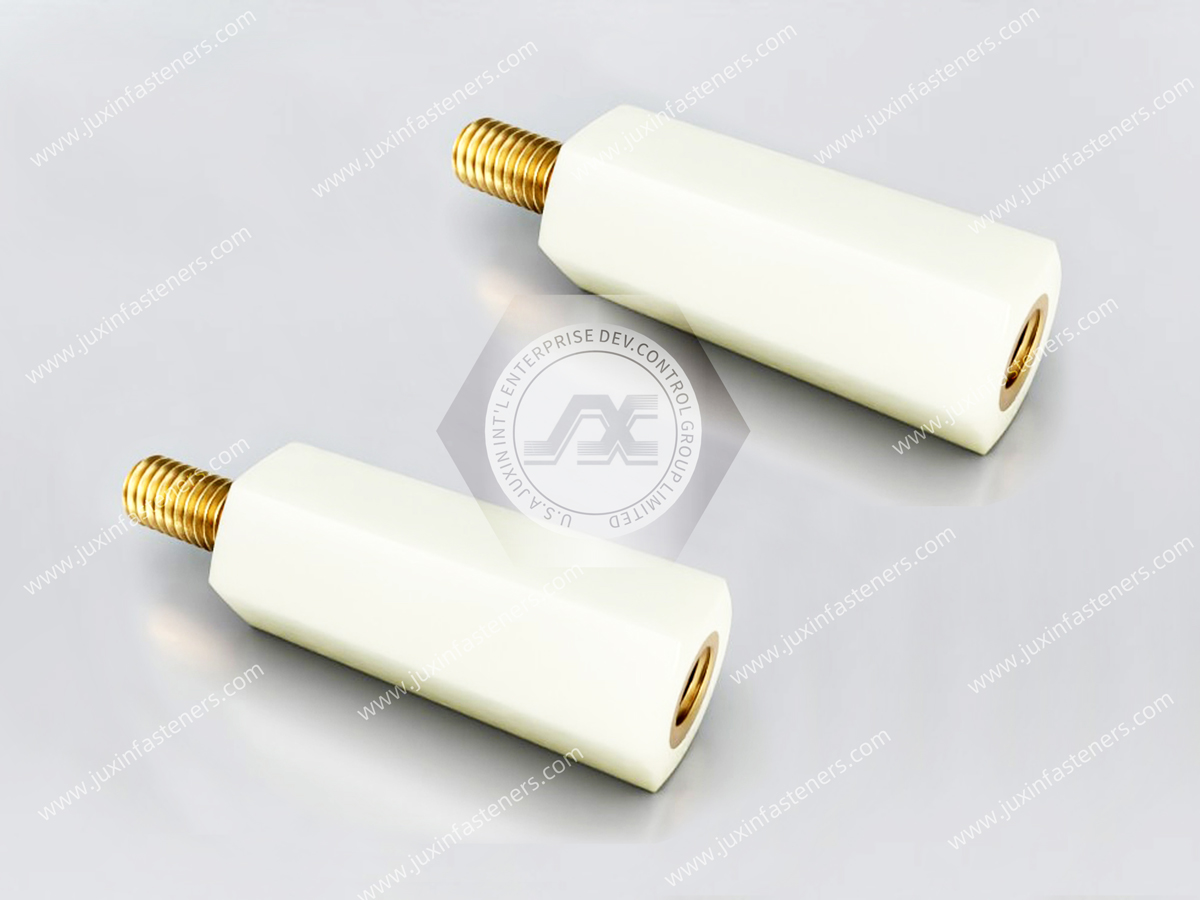 Metrische Sechskantisolatoren JX-GHTS-M3-5.5 Metrische Sechskantisolatoren JX-GHTS-M3-5.5