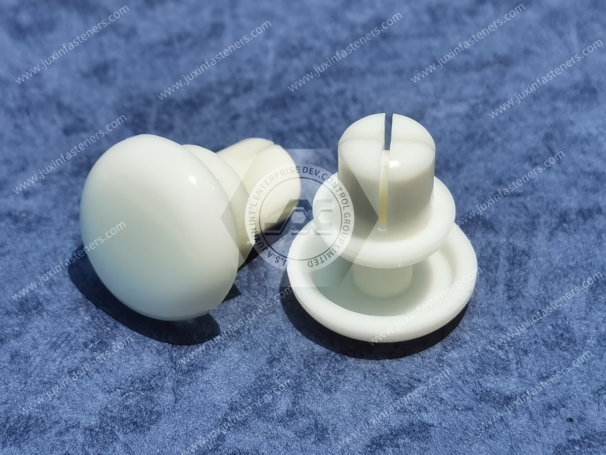 Weiße Druckschnappnieten JX-GR für Panel