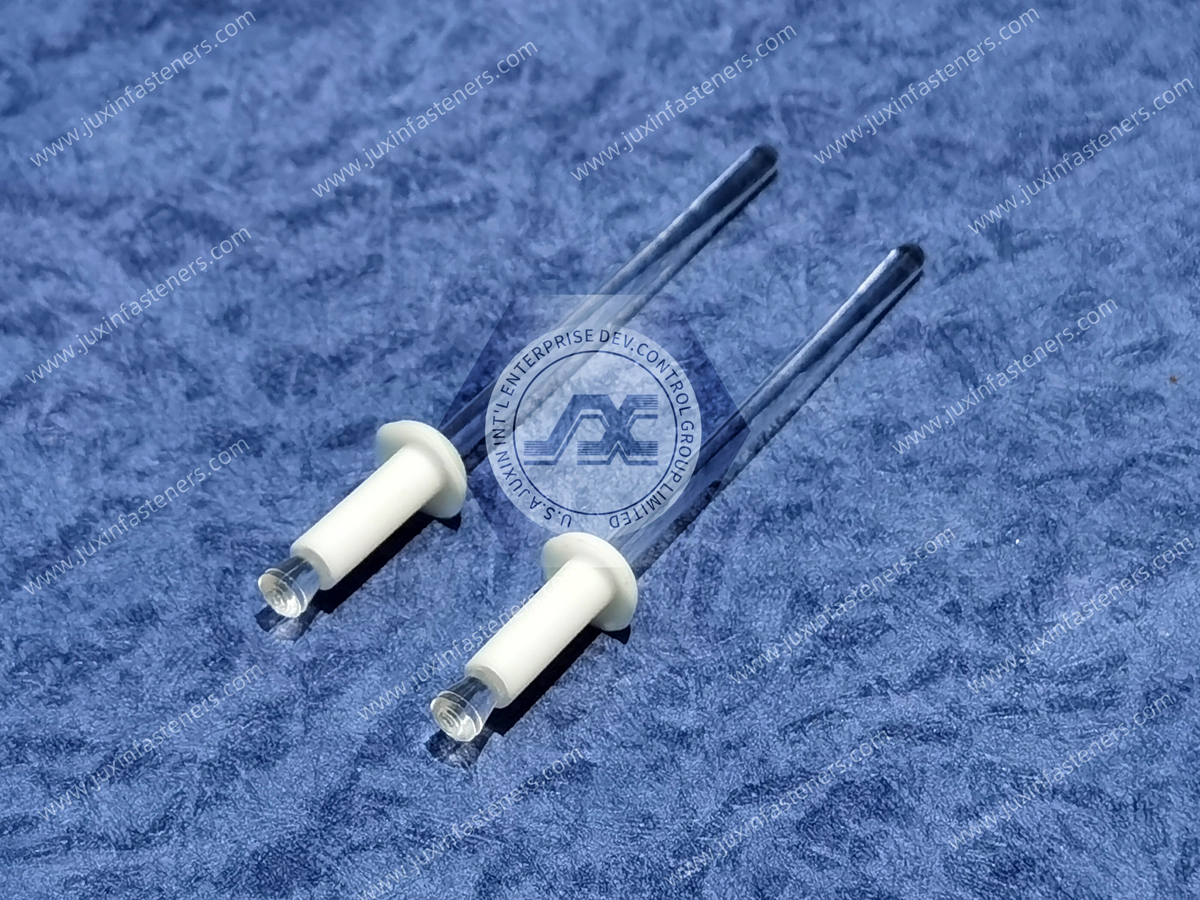 Weiße Nylon-Clinch-Blindnieten JX-GCR für Panel