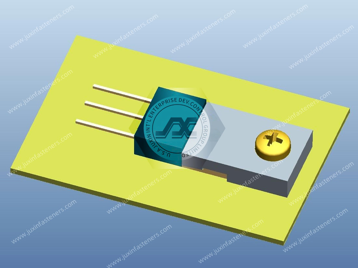 Hochtemperatur-Transistorabdeckung JX-GIEC-TO-220-18