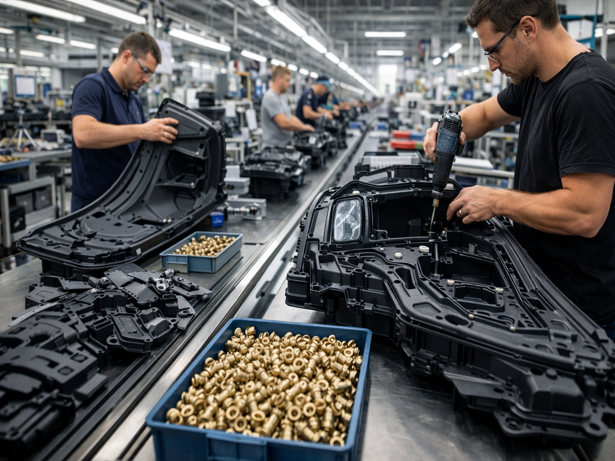 Gewindeeinsatzmuttern für Automobil-Kunststoffkomponenten – Zuverlässige Befestigungslösungen für den Automobilbau Gewindeeinsatzmuttern für Automobil-Kunststoffkomponenten – Zuverlässige Befestigungslösungen für den Automobilbau