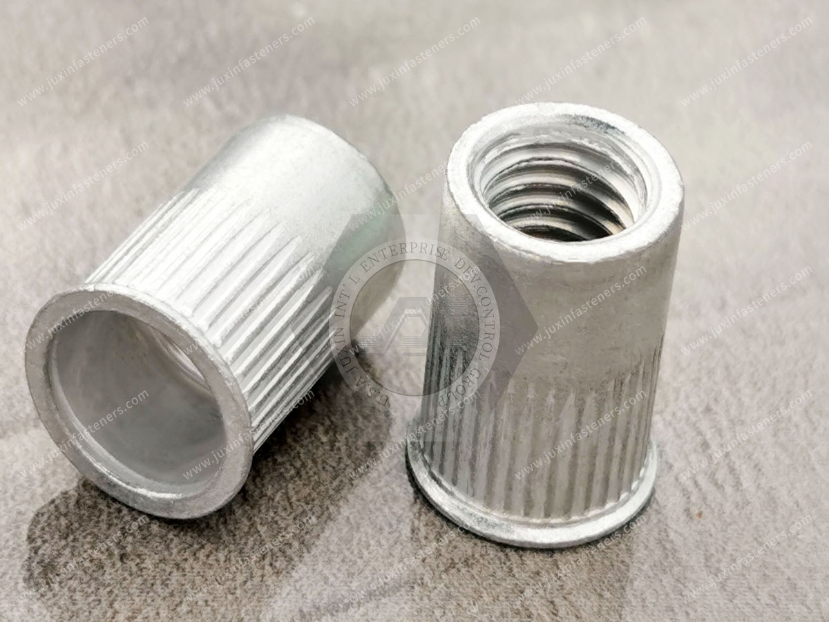 Aluminium-Blindnietmuttern mit geschlossenem Ende für leichte Industrieanwendungen Aluminium-Blindnietmuttern mit geschlossenem Ende für leichte Industrieanwendungen