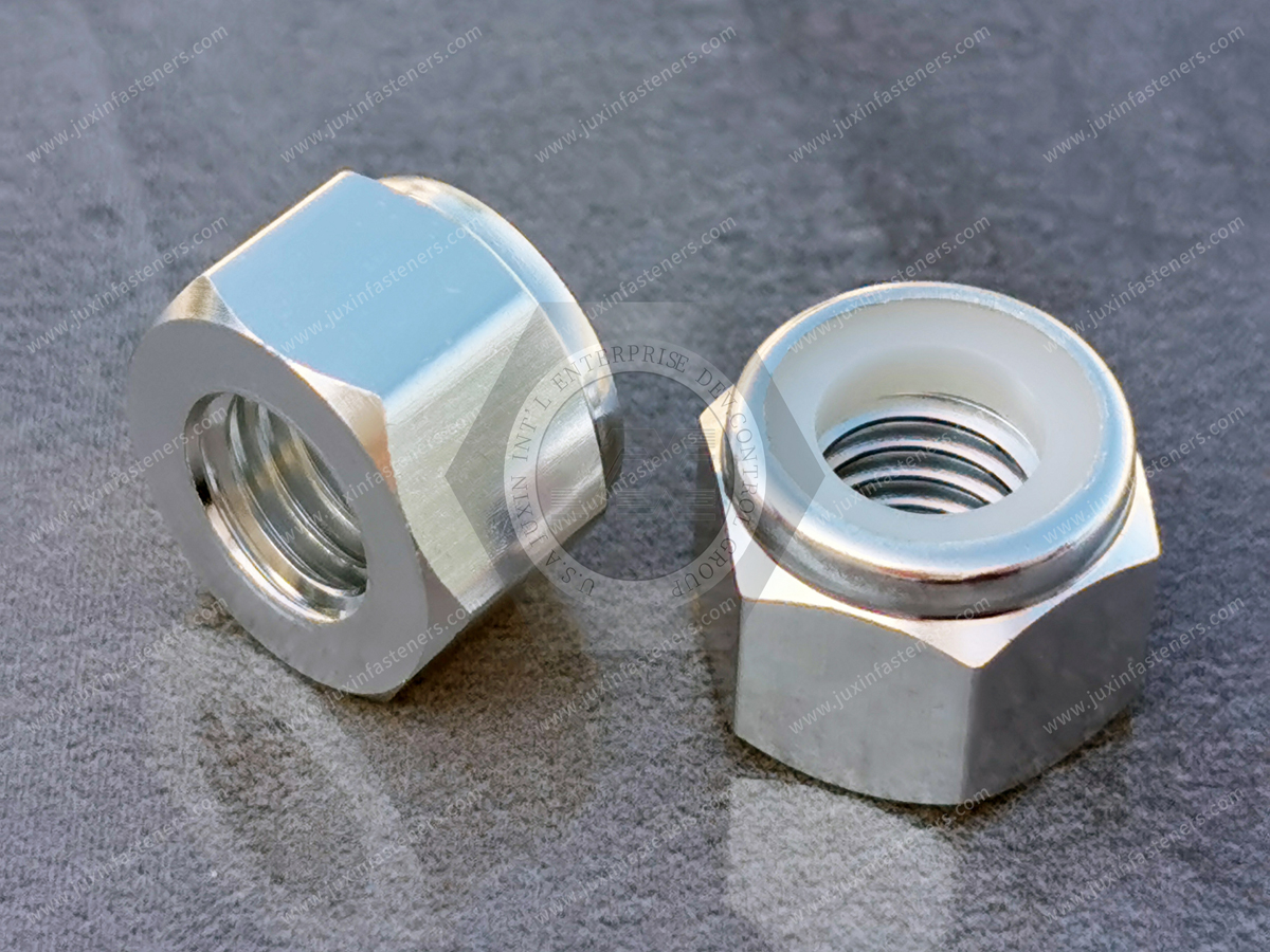 DIN985 Selbstsichernde Muttern aus Aluminium-Nylon für Motorradanwendungen | Einführung in leichte, sich lösende Befestigungslösungen: Zuverlässige, sich lösende Befestigungselemente für Motorradsysteme mit hohen Vibrationen DIN985 Selbstsichernde Muttern aus Aluminium-Nylon für Motorradanwendungen | Einführung in leichte Anti-Lockerungs-Befestigungslösungen: Zuverlässige Anti-Lockerungs-Befestigungselemente für Motorradsysteme mit hohen Vibrationen