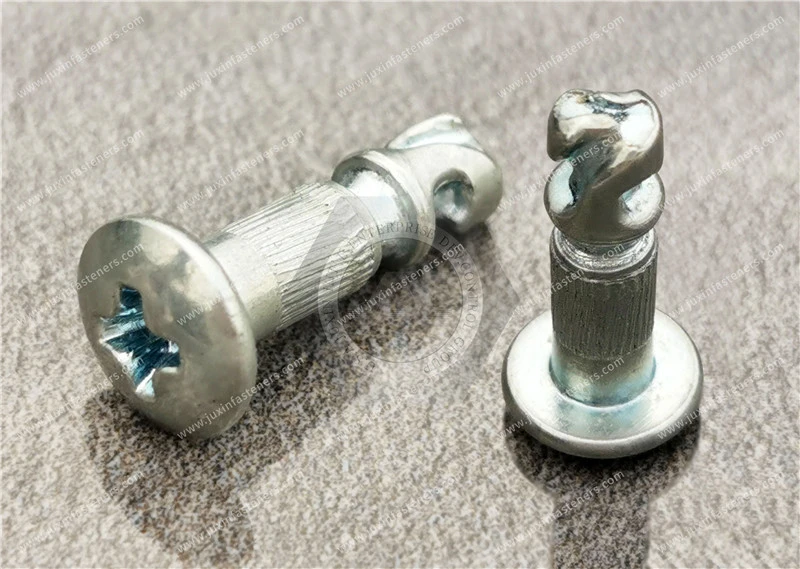 Vierteldrehbolzen, Gr&ouml;&szlig;e 4, Phillips-Aussparung Nr. 2, Stahl, Zinkplatte, helles Chromat