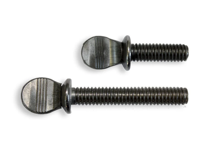 Flachkopf-R&auml;ndelschrauben aus Stahl mit Flansch, Material: Edelstahl SUS304, SUS316