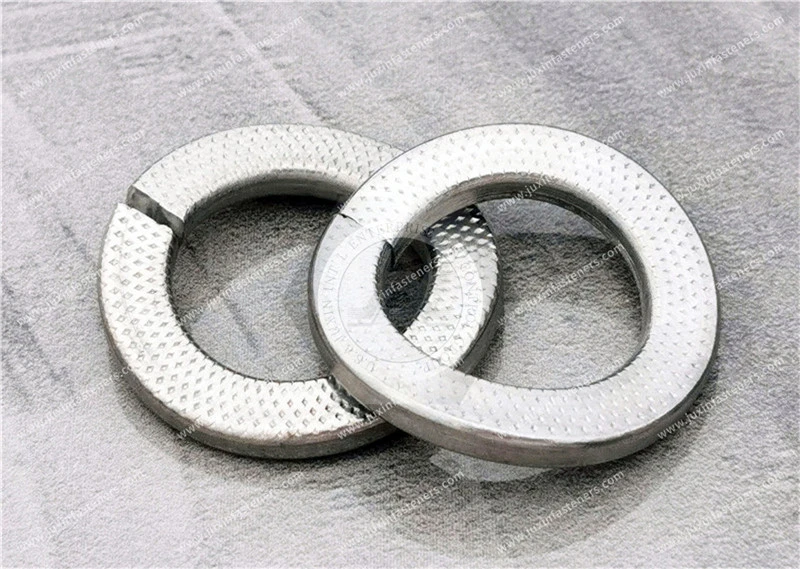 Unterlegscheibe f&uuml;r narbige Oberfl&auml;chen