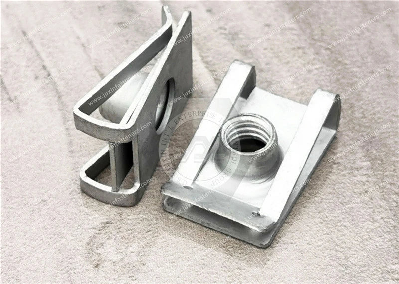 Blechfedermuttern mit Blechschraubengewinde