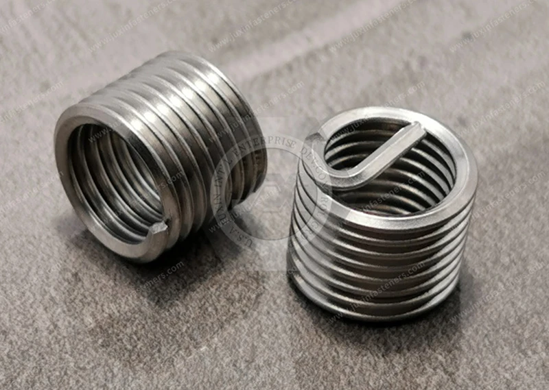 Edelstahl-Spiraleins&auml;tze & Edelstahl-Spiraleins&auml;tze, Edelstahl-Spiraleins&auml;tze f&uuml;r partikelfreie Umgebungen, geschmierte Edelstahl-Spiraleins&auml;tze. Geschmierte Edelstahl-Spiraleins&auml;tze f&uuml;r unterschiedliche Metalle.