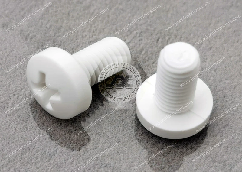 PTFE-Flachkopf-Kreuzschlitzschrauben