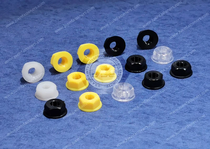 Metrische Sechskant-Flanschmuttern aus Nylon 66