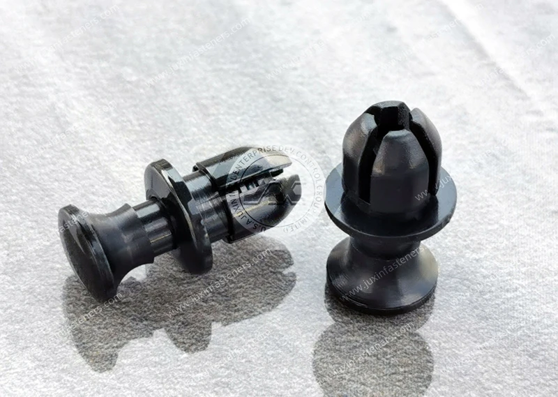 JX-GSLG Schnappverschlussnieten aus schwarzem Nylon