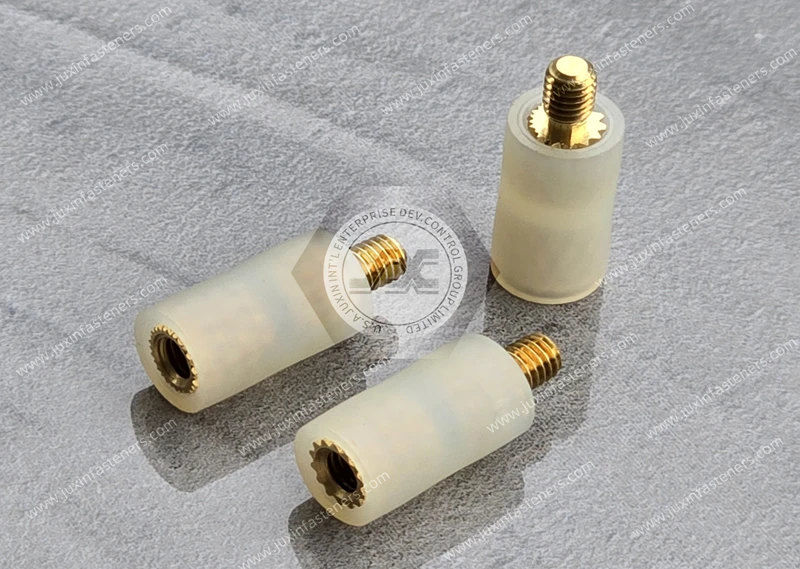 Metrische Rundisolatoren aus Nylon JX-GRSP-HTS-SS