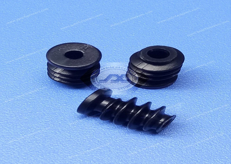 Schwarze Nylon-Endlosschraube JX-G133103055-A
