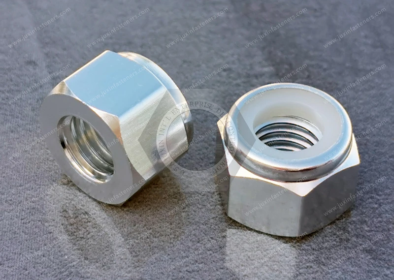 DIN985 Selbstsichernde Muttern aus Aluminium-Nylon f&uuml;r Motorradanwendungen | Einf&uuml;hrung in leichte Anti-Lockerungs-Befestigungsl&ouml;sungen: Zuverl&auml;ssige Anti-Lockerungs-Befestigungselemente f&uuml;r Motorradsysteme mit hohen Vibrationen