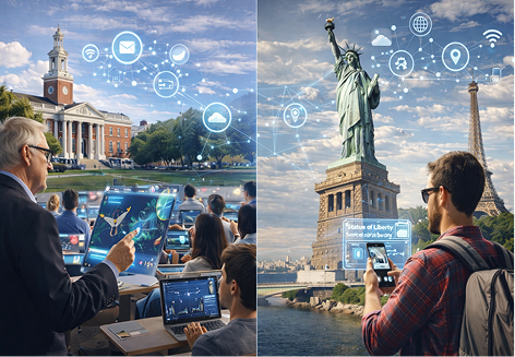 Intelligente Bildung und digitaler Tourismus-4 