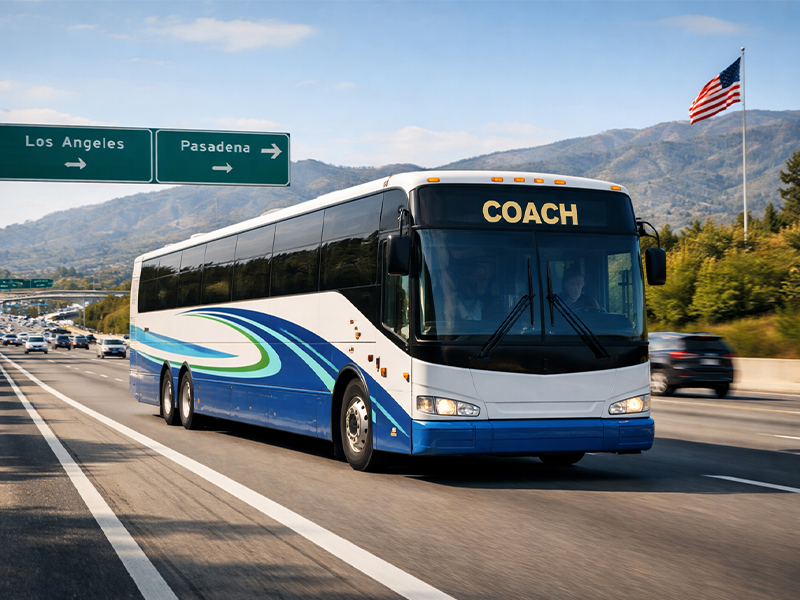 Automobilbusse und Reisebusse