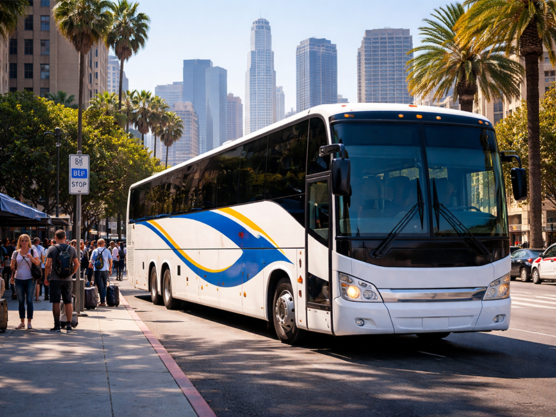 Automobilbusse und Reisebusse