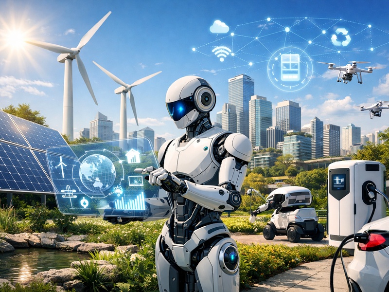 Verbindungslösungen für Solar-, Windenergie-, Robotik- und KI-Anwendungen 